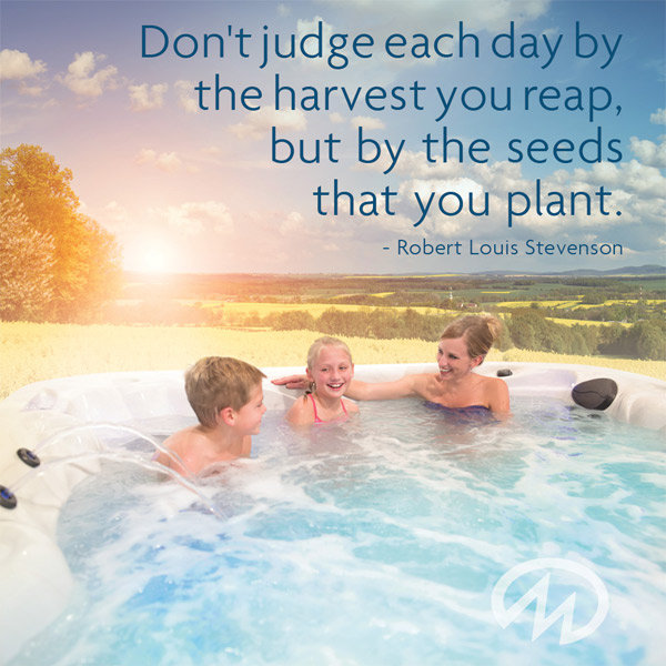 Don't judge each day by the harvest you reap, but by the seeds that you plant